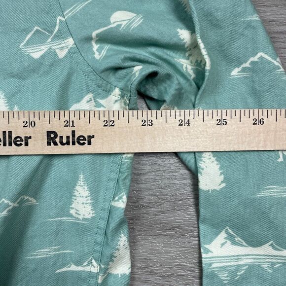 The Nutter Shirt Mens Large Green Chubbies Hawaiian Beach Casual Button - Picture 12 of 14